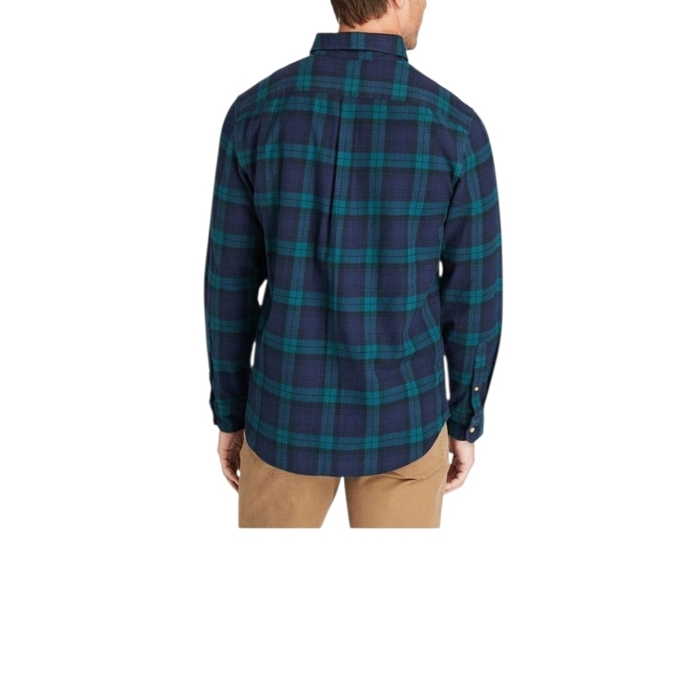 Vineyard Vines Mens Classic Fit Whale Pine Flannel Button Up Long Sleeve XL - Picture 2 of 6